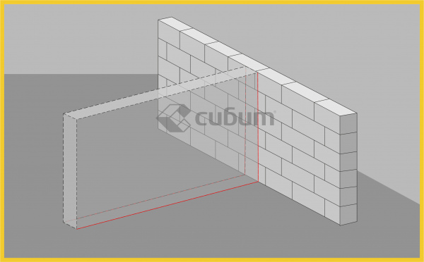 Как проверить прямой угол фундамента стен и перекрытий